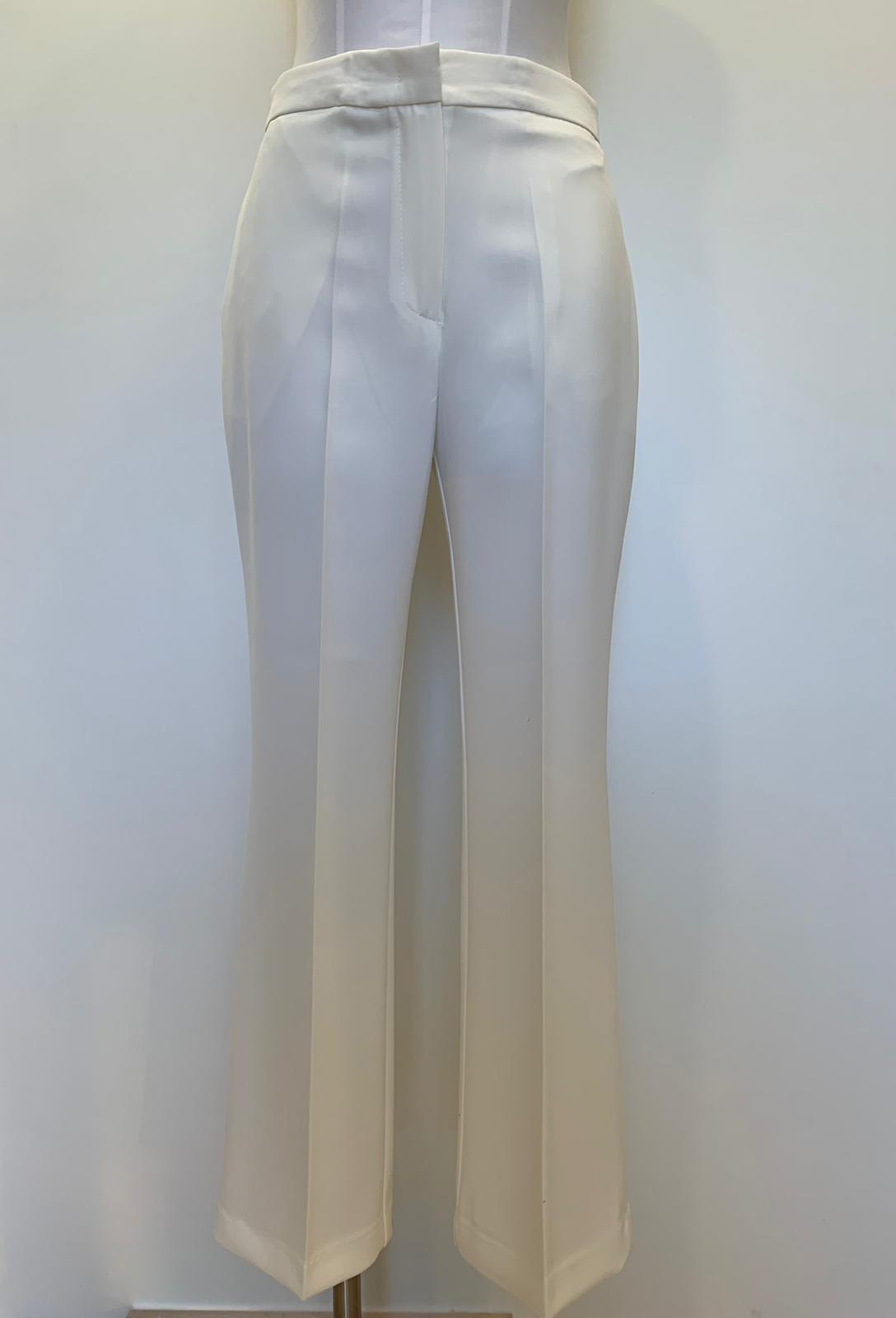 Kaos Collection Pantalone Donna Trombetta Panna
