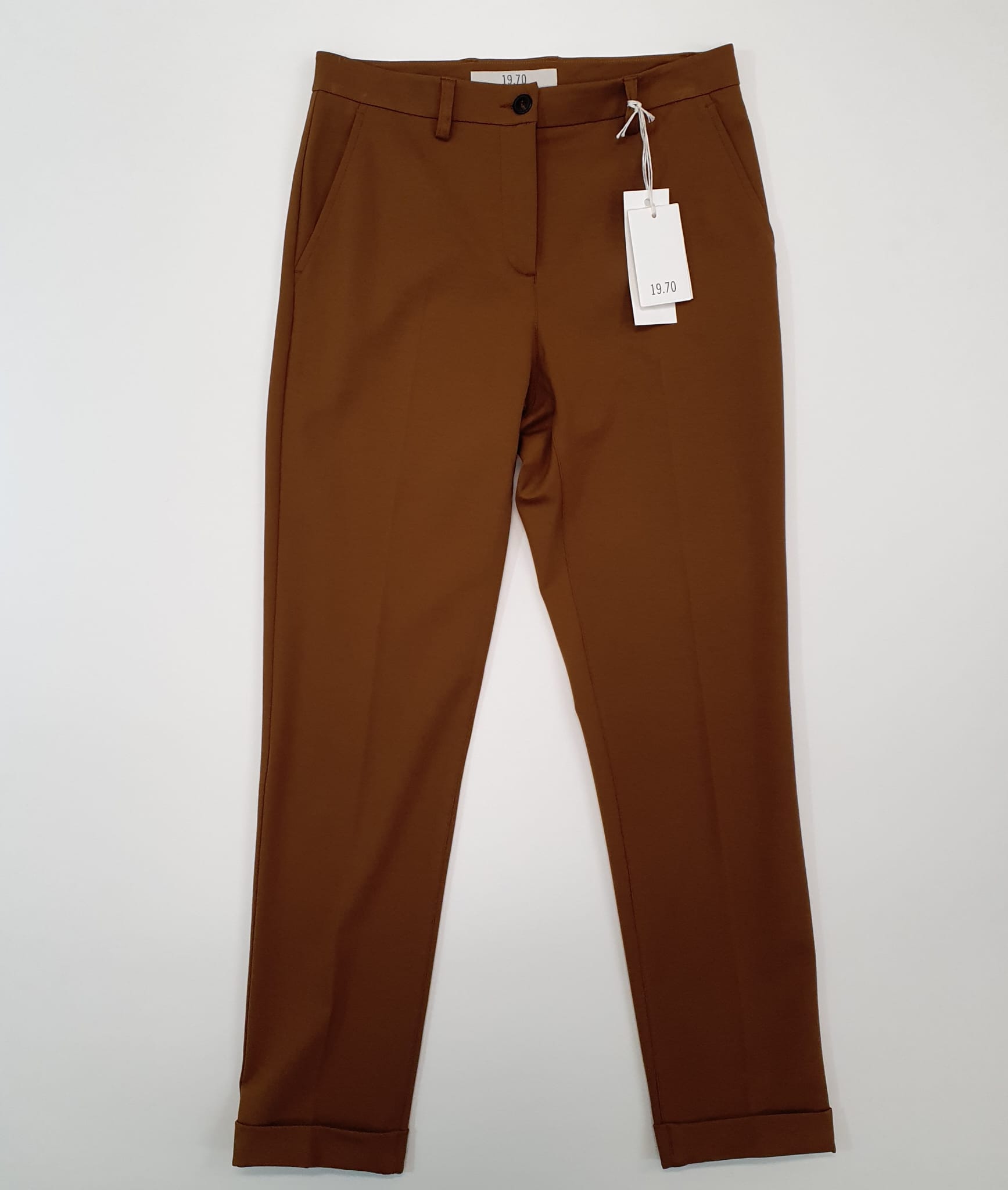 Pantalone 1970 punto stoffa Cammello