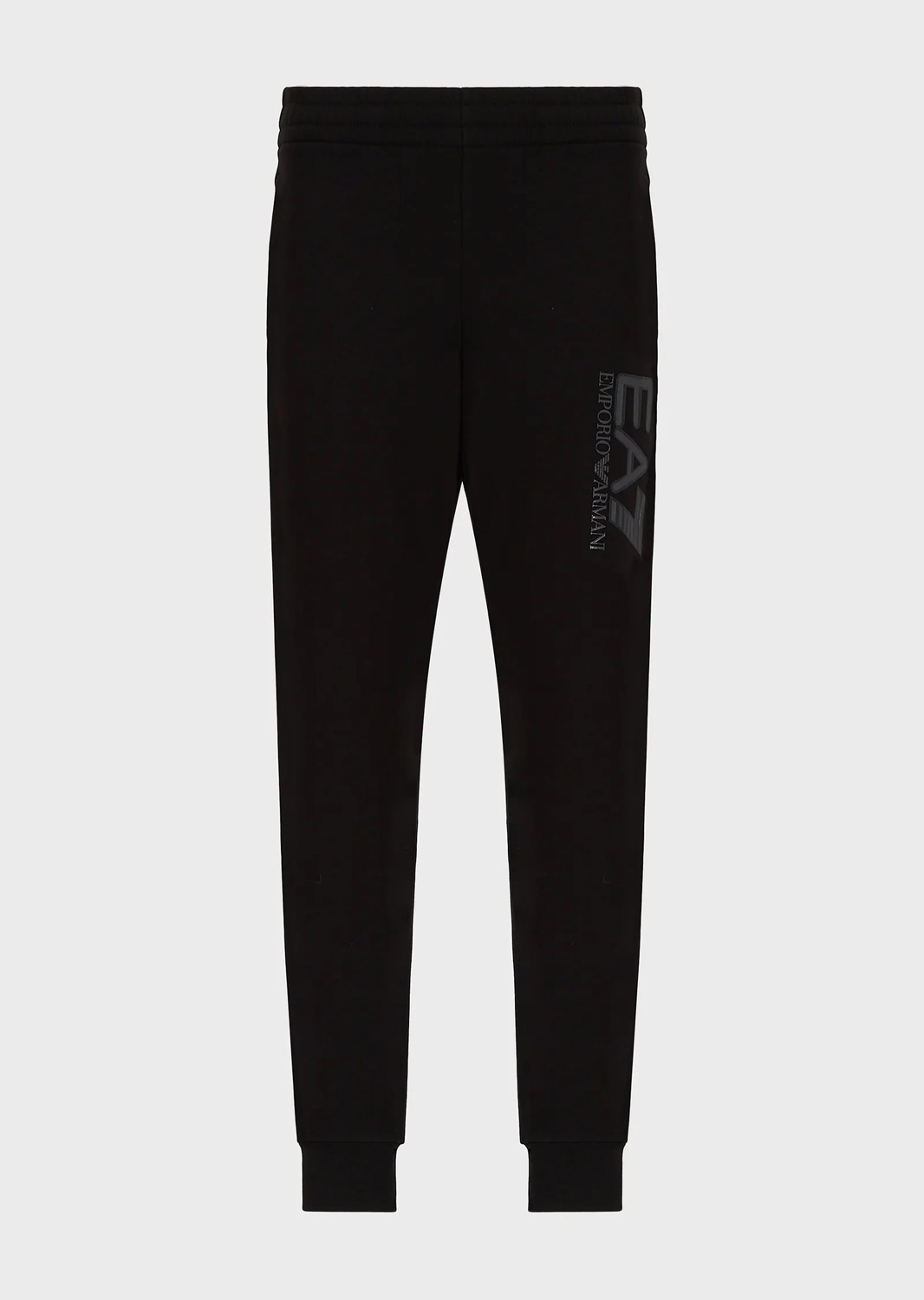 Pantalone Uomo EA7 jogger con maxi logo nero