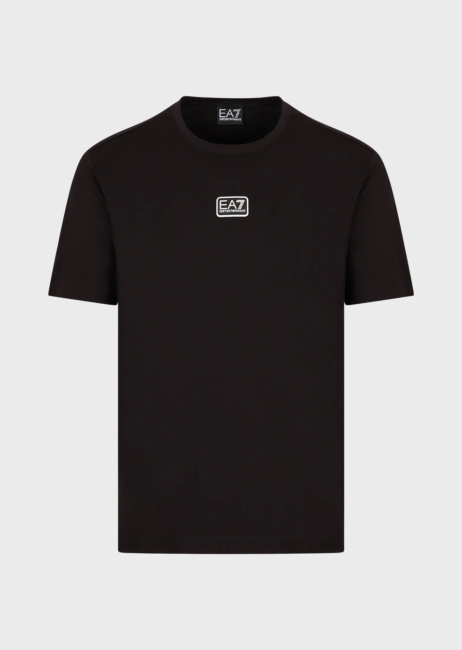 T-shirt EA7 7 Core Identity In Cotone Nera