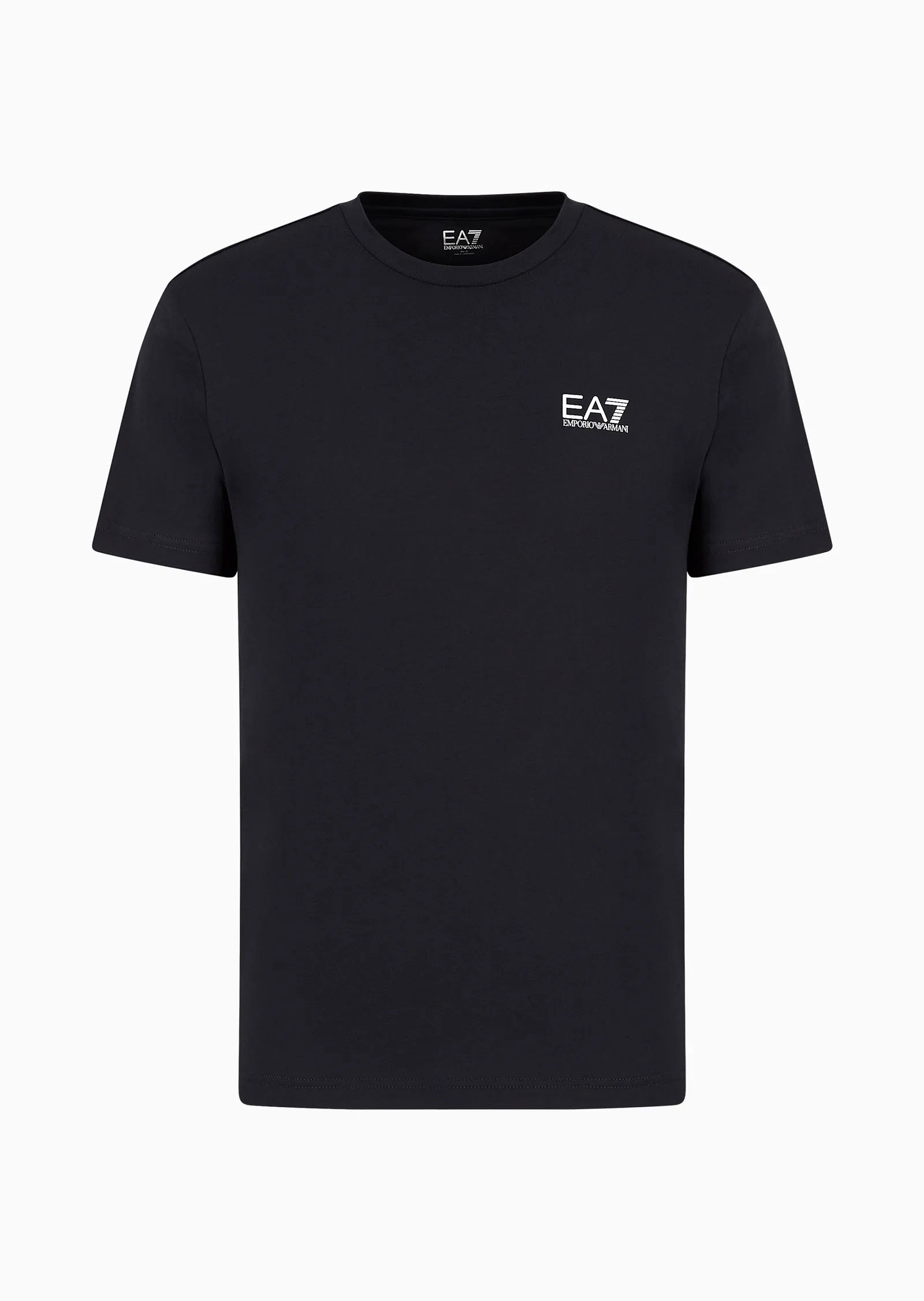 T-Shirt Ea7 Core Identity in Cotone Prima Blu