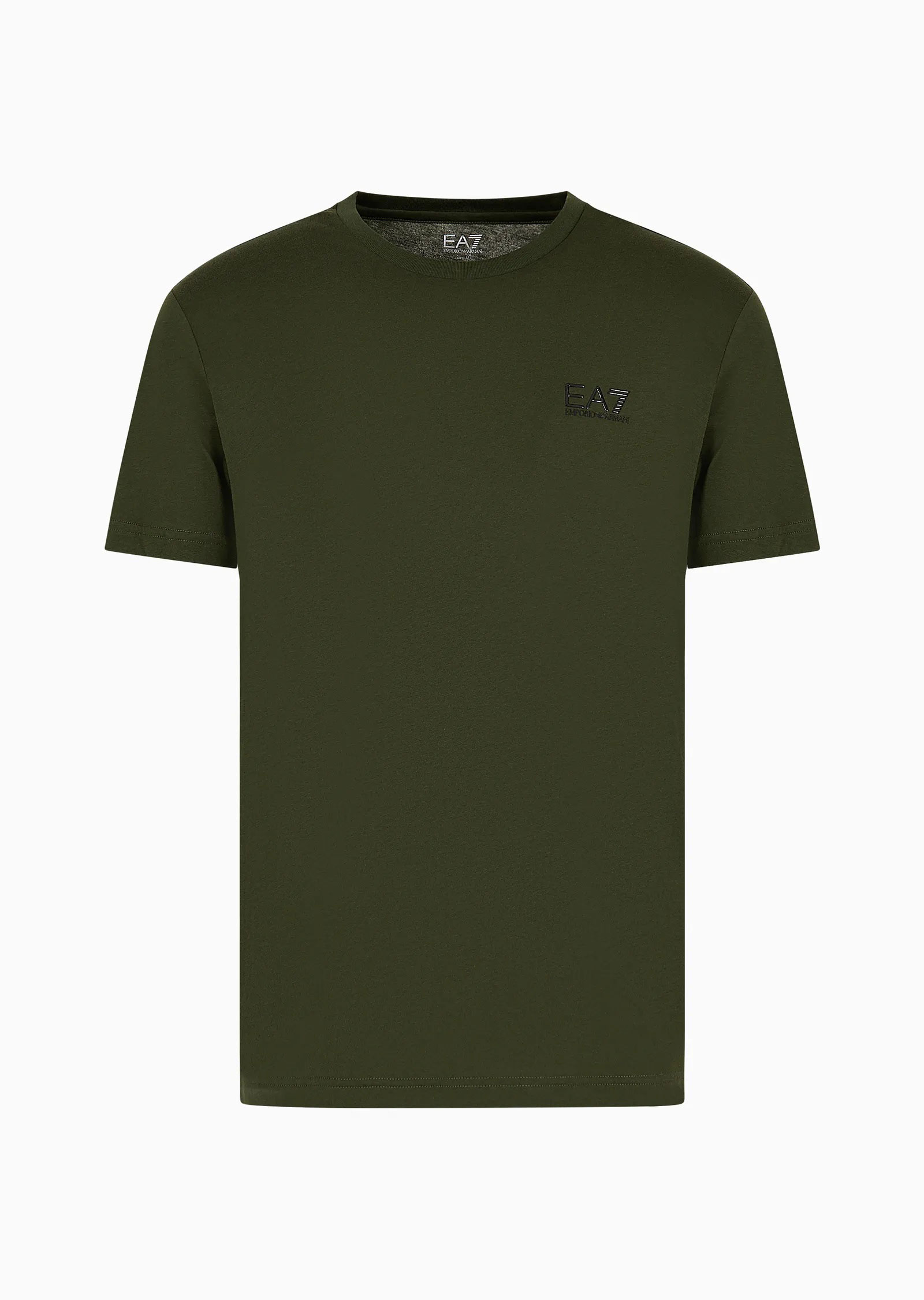 T-Shirt Ea7 Core Identity in Cotone Prima Verde