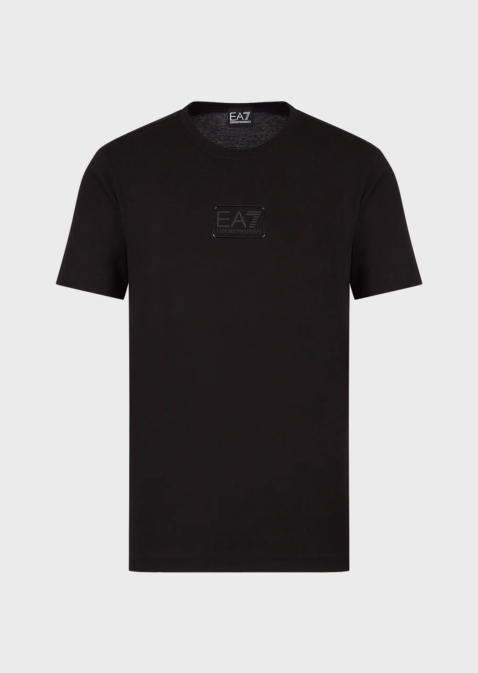 T-shirt EA7 regolare miilogo Nero