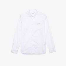 Camicia Lacoste CH2933 in Cotone Bianco