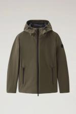 Giaccone Woolrich Pacific Soft Shell Jacket Dark Green