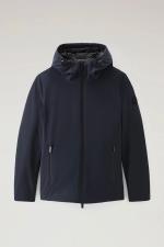Giaccone Woolrich Pacific Soft Shell Jacket Melton Blu